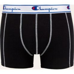 Champion - Bokserki (3-pack). Czarne bokserki męskie Champion, z nadrukiem, z elastanu. Za 139,90 zł.