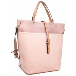 Bessie London Torebka Damska Różowa. Czerwone torebki klasyczne damskie Bessie London, z materiału. Za 229,00 zł.
