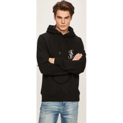 Calvin Klein Jeans - Bluza. Białe bluzy męskie Calvin Klein Jeans, s, z nadrukiem, z elastanu, z kapturem, bez rękawów, z kapturem. Za 449,90 zł.