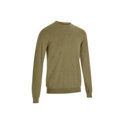 Swetry klasyczne męskie: Sweter do golfa 520 khaki