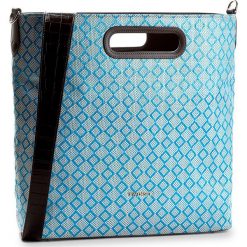 Torebka TWINSET - Shopping AS7TZ2 Vivid Blu 00870. Niebieskie torebki klasyczne damskie Twinset, bez wzorów, ze skóry ekologicznej, klasyczne, bez dodatków. W wyprzedaży za 279,00 zł.