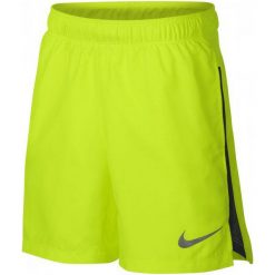 Nike Szorty Chłopięce B Nk Dry Short 6in Challgr Volt Black S. Czarne spodenki chłopięce marki Nike, z materiału, sportowe. Za 105,00 zł.