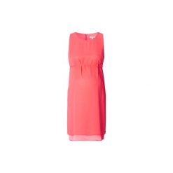 Esprit Sukienka dla kobiet w ciąży - pomarańczowy - Gr.40. Pomarańczowe sukienki ciążowe Esprit, bez wzorów, z materiału, bez kołnierzyka, moda ciążowa, bez rękawów. Za 275,00 zł.