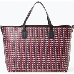 Tommy Hilfiger - Damska torba shopper, niebieski. Niebieskie torby damskie na zakupy TOMMY HILFIGER, bez wzorów, eleganckie, bez dodatków. Za 699,95 zł.