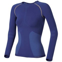 Odlo Koszulka tech. Shirt l/s crew neck EVOLUTION WARM - 180901 - 180901XL. Niebieskie bluzki damskie Odlo, s. Za 269,95 zł.