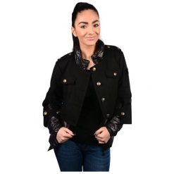 Fornarina Kurtka Damska Slot - Black Jacket Bi183F26N30600 (Rozmiar M). Czarne kurtki damskie marki Fornarina, m, bez wzorów, bez kaptura. W wyprzedaży za 206,00 zł.