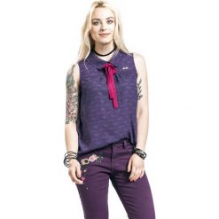 Harry Potter Luna Lovegood - Wit Beyond Measure Koszula damska fioletowy (Aubergine). Fioletowe koszule wiązane damskie marki Harry Potter, xl, z nadrukiem, bez rękawów. Za 121,90 zł.