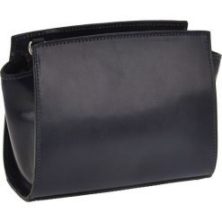 Torebki klasyczne damskie: Skórzana torebka w kolorze antracytowym – 30 x 20 x 17 cm