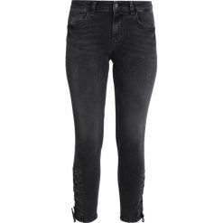Liu Jo Jeans UP EYELETS Jeans Skinny Fit denim black. Szare jeansy damskie marki Liu Jo Jeans, bez wzorów, z elastanu. Za 749,00 zł.