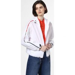 Tommy Jeans - Kurtka damska, biały. Białe kurtki sportowe damskie Tommy Jeans, s, bez wzorów, z jeansu, z kapturem. Za 649,95 zł.