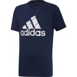 Koszulka chłopięca BOS granatowa r. 140 cm (DI0364). Niebieskie t-shirty chłopięce marki Adidas. Za 52,28 zł.