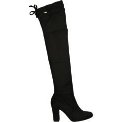 Kozaki - 1236 C NE J17. Czarne buty zimowe damskie Venezia, z materiału. Za 289,00 zł.