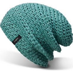 Czapki damskie: Woox Wiosenna Czapka Krasnal Unisex |Handmade| Morska Frigus Beanie Smaragd – Frigus Beanie Smaragd – – 8595564755074