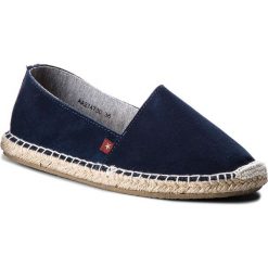 Espadryle BIG STAR - AA274730 Navy. Niebieskie espadryle damskie marki BIG STAR, ze skóry ekologicznej. Za 109,00 zł.