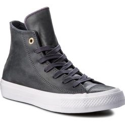 Sneakersy CONVERSE - Ctas II Hi 555954C Sharkskin/Sharkskin/White. Niebieskie półbuty damskie skórzane marki Converse. W wyprzedaży za 219,00 zł.