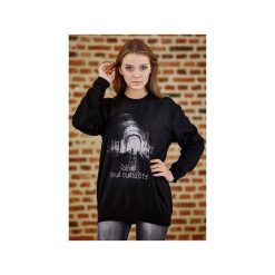 Bluza UNDERWORLD casual Follow. Czarne bluzy damskie Underworld, m, z nadrukiem, z bawełny, casualowe, bez kołnierzyka, bez rękawów, bez kaptura. Za 119,99 zł.