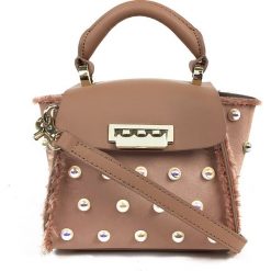 Torebki klasyczne damskie: ZAC Zac Posen EARTHA ICONIC TOP HANDLE MINI Torebka prosecco