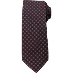 Klasyczny, JEDWABNY Krawat Męski Chattier, Kwadraciki, Wielokolorowy KRCHJ0104. Krawaty męskie Chattier, bez wzorów, z jedwabiu, eleganckie. Za 79,00 zł.