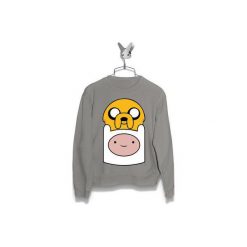 Bluza Adventure Time Damska. Szare bluzy damskie marki Failfake, xxl, bez wzorów, bez rękawów, bez kaptura. Za 160,00 zł.