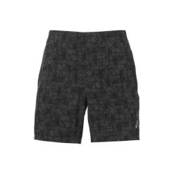 Spodenki i szorty męskie: Asics Spodenki męskie 7in Woven Short szare r. L (140935-1067)