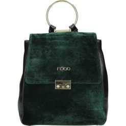 PLECAK NOBO - NBAG-H2170-C008 - zielony - Plecak. Zielone plecaki damskie Nobo, bez wzorów. W wyprzedaży za 124,50 zł.