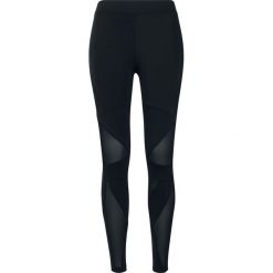 Urban Classics Ladies Triangel Tech Mesh Leggings Legginsy czarny/czarny. Czarne legginsy marki Urban Classics, xl, z meshu. Za 94,90 zł.