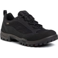 Trekkingi ECCO - Xpedition III M GORE-TEX 811264 51052 Black/Black. Czarne trapery męskie ecco, ze skóry ekologicznej, bez zapięcia. Za 579,00 zł.