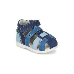 Sandały Dziecko Kickers BABYCHAN. Niebieskie sandały chłopięce marki Kickers. Za 202,30 zł.