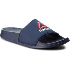 Klapki Reebok - Original Slide CN7085 Navy/Red/White. Niebieskie klapki męskie Reebok, z tworzywa sztucznego. Za 69,95 zł.