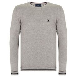 AUDEN CAVILL sweter męski XL szary. Szare swetry męskie Auden Cavill, xl, bez wzorów, bez kołnierzyka, bez kaptura. W wyprzedaży za 89,00 zł.