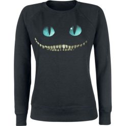 Bluzy rozpinane damskie: Alicja w Krainie Czarów Grinsekatze – Smile Bluza damska czarny