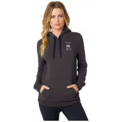 Bluzy damskie: FOX Bluza Damska Rosey S Czarny