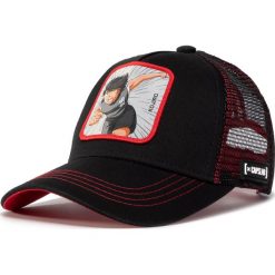 Czapka z daszkiem CAPSLAB - Captain Tsubasa CL/TSU/3/HYU2 Black. Czarne czapki męskie CapsLab, bez wzorów, z bawełny. Za 129,00 zł.