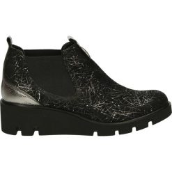 Botki - 41513 NER-ARG. Czarne botki damskie marki Venezia, z nubiku. Za 239,00 zł.