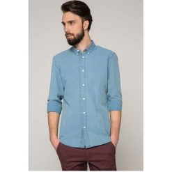 Selected - Koszula. Niebieskie koszule męskie Selected, m, w paski, z bawełny, casualowe, button down, z długim rękawem. W wyprzedaży za 139,90 zł.