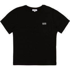 Boss - T-shirt dziecięcy 164-176 cm. Białe t-shirty chłopięce Boss, z nadrukiem, z elastanu, bez rękawów. Za 179,90 zł.
