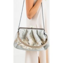 TOREBKA SELIM WEEKEND MAX MARA. Szare torebki klasyczne damskie Weekend Max Mara, bez wzorów, na ramię, bez dodatków. Za 1419,00 zł.