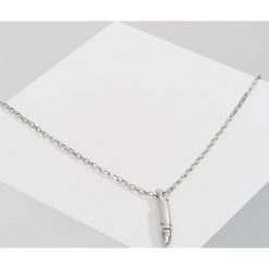 Naszyjniki męskie: Icon Brand RICOCHET Naszyjnik silvercoloured