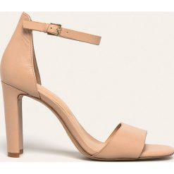 Aldo - Sandały skórzane Jeremy. Sandały damskie ALDO, bez wzorów, ze skóry, z okrągłym noskiem, bez obcasa, na obcasie, na klamry. Za 339,90 zł.