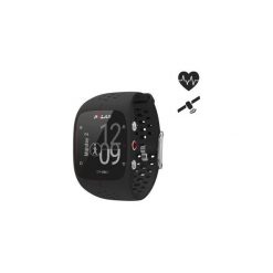 Zegarek do biegania GPS z kardio M430. Czarne zegarki męskie marki Polar. Za 619,99 zł.