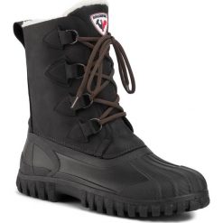 Śniegowce ROSSIGNOL - Soul Boot RNIM360 Black 200. Czarne śniegowce męskie Rossignol, bez zapięcia. Za 999,00 zł.