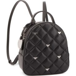 Plecak EMPORIO ARMANI - 392513 8A550 00020 Black. Czarne plecaki damskie Emporio Armani, ze skóry ekologicznej, eleganckie. Za 689,00 zł.