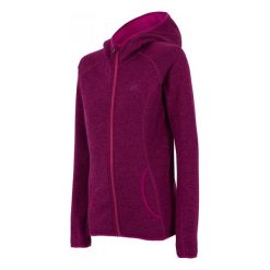 Bluzy damskie: DAMSKA BLUZA 4F FIOLETOWA H4Z17 PLD002 958