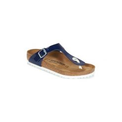 Japonki Birkenstock GIZEH. Niebieskie klapki damskie Birkenstock, bez wzorów, bez obcasa. Za 329,00 zł.