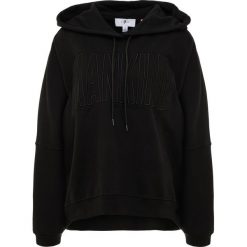 Bluzy damskie: 7 for all mankind FLOCKING BLOCK HOODIE Bluza z kapturem meteorite