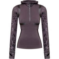Bluza z kapturem ADIDAS BY STELLA McCARTNEY RUN LONGSLEEVE. Szare bluzy damskie adidas by Stella McCartney, z nadrukiem, z tkaniny, bez rękawów, z kapturem. Za 530,00 zł.