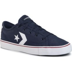 Tenisówki CONVERSE - Star Replay Ox 167526C Obsidian/Team Red/White. Niebieskie półbuty męskie Converse, na co dzień, bez wzorów, z gumy, klasyczne, bez zapięcia. Za 219,00 zł.