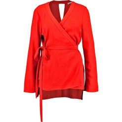 Bluzki damskie: Finery London CHESHOLM WRAP TIE Bluzka poppy red