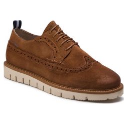 Półbuty MARC O'POLO - 901 25083402 300 Cognac 720. Pomarańczowe półbuty męskie Marc O'Polo, na co dzień, bez wzorów, ze skóry, eleganckie, bez zapięcia. W wyprzedaży za 409,00 zł.