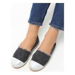 Espadryle damskie: Czarne Espadryle Mamis